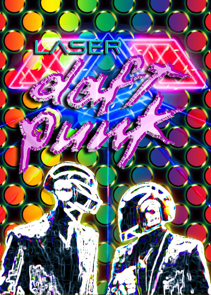 Laser Daft Punk
