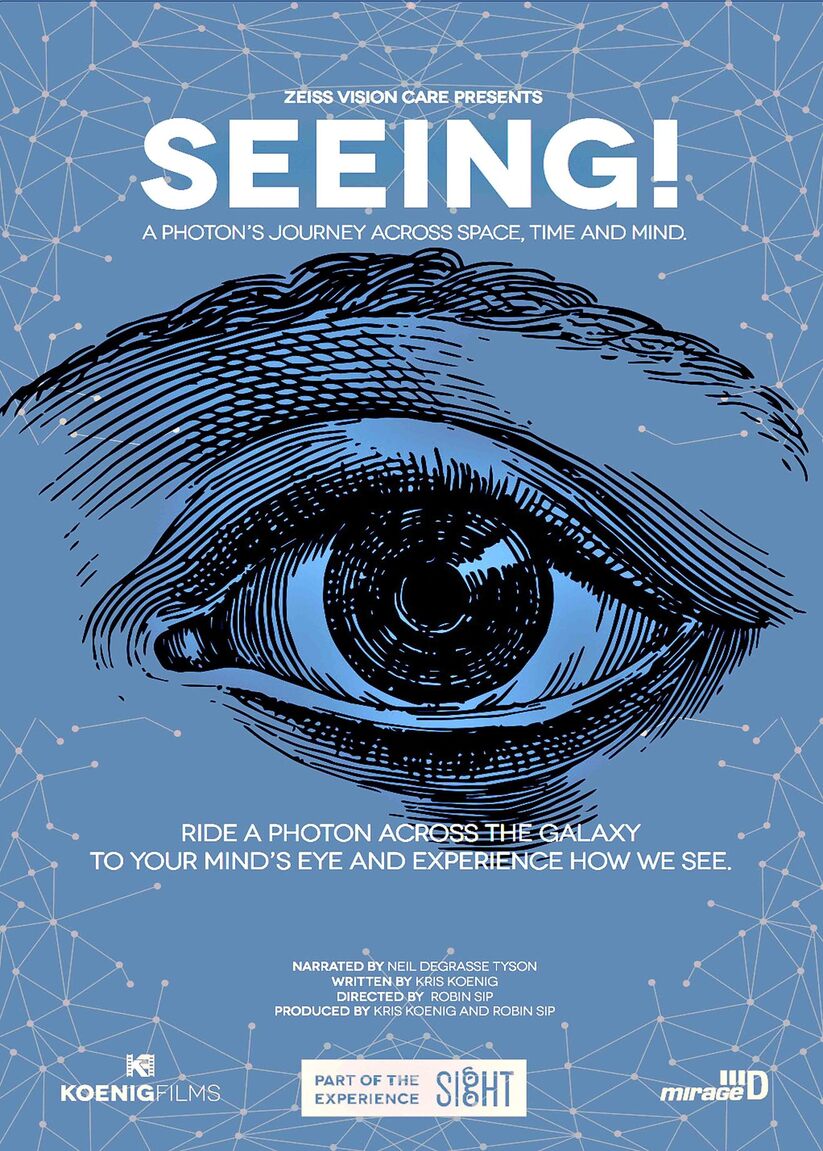 Seeing: A Photon's Journey Across Space, Time and Mind